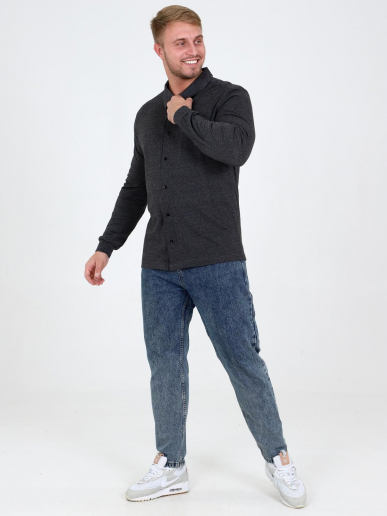 Мужская рубашка Роки / антрацит