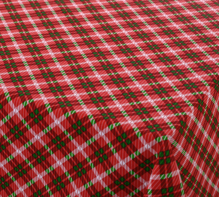 Скатерть рогожка / Плетение 1