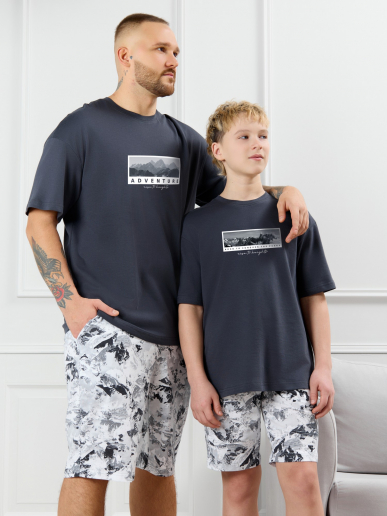 Мужской костюм Олимп-4 КП-164 / графитовый