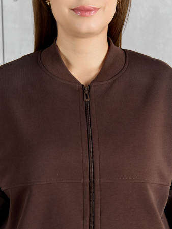 Женский бомбер Авенсис-1 / коричневый