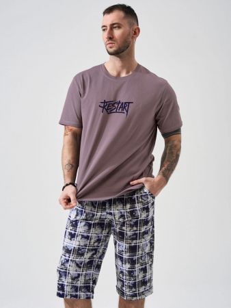 Мужской комплект "Рестарт" (бриджи) 2449-К / Бежевый