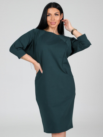 Женское платье Вокал / изумруд