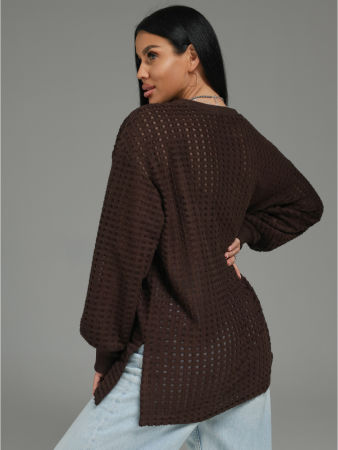 Женский свитшот Фрэнсис / Шоколад