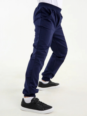 Детские брюки "Конструктор" / Синее море