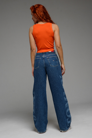 Женский топ-майка 14408/1 / оранжевый