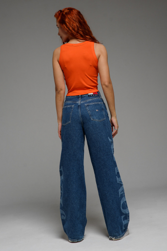 Женский топ-майка 14408/1 / оранжевый