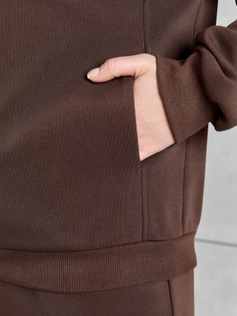 Женский бомбер Авенсис-1 / коричневый