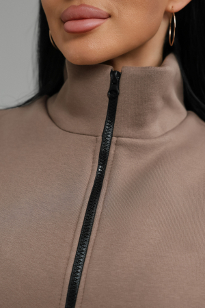 Женский костюм с брюками 74722 / капучино