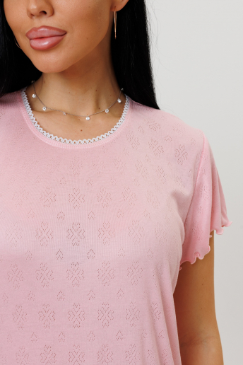 Женская ночная сорочка 2256/1 / Розовый