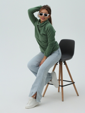 Женская толстовка Гретта / Фисташковый