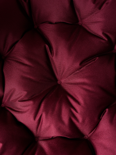 Круглая подушка для подвесных качелей (оксфорд) / Бордовый