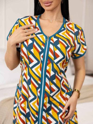 Женский халат мод.469/38 / Оранжевый