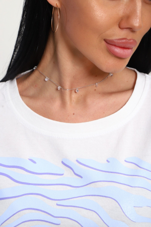 Женская футболка 85663 / белый