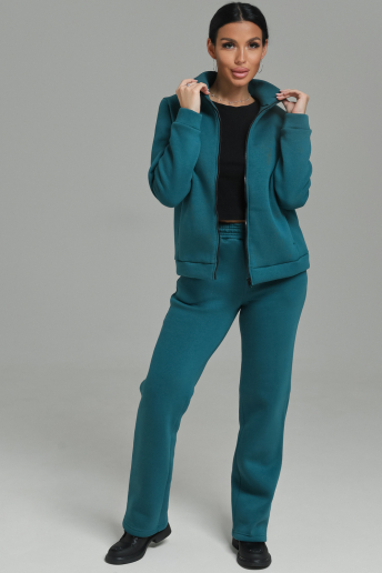 Женский костюм с брюками 74722 / морская волна