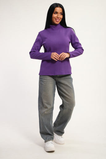 Женская водолазка 74721 / темно-лиловый
