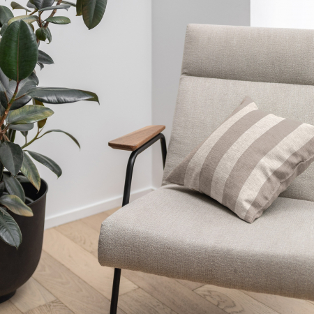 Подушка декоративная "Волшебная Ночь" / Зебра-экрю