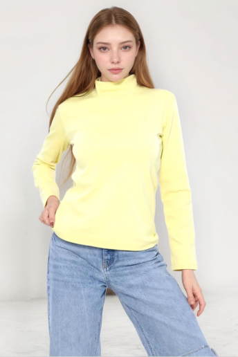 Женская водолазка 14439/1 / лимонный