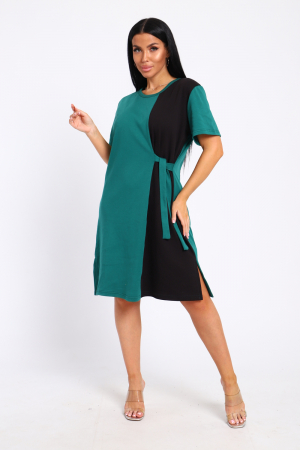 Женская туника 35285 / зеленый