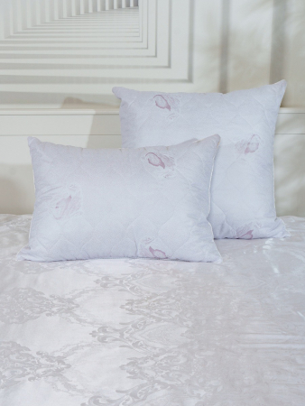 Подушка "Лебяжий пух" тик п/э