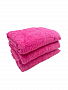Полотенце махровое Туркмения греческий бордюр / фуксия 430 г/м2