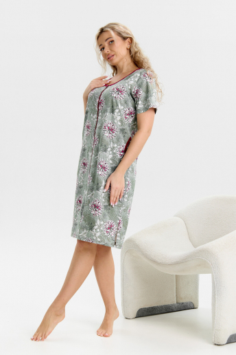 Женский халат 37002 / хаки