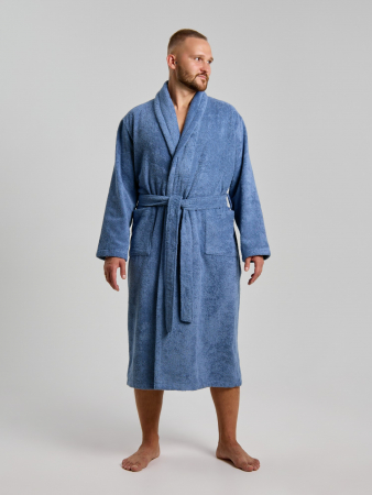 Халат мужской Комфорт-4 / деним