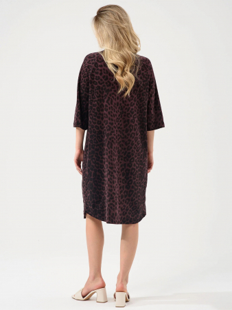 Женская туника "Сафари" 2427-В / Бордовый