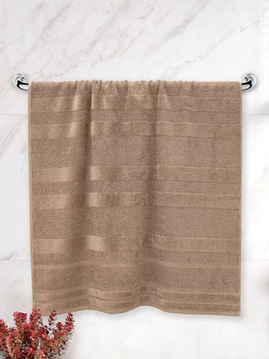 Махровое полотенце УЗ Софт м7019_05 M / бежевое