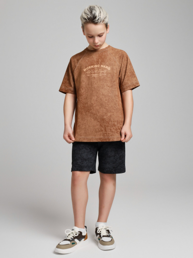 Футболка для мальчика Сидней-2 / коричневый