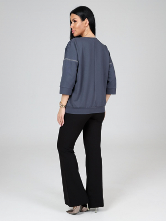 Женский свитшот Николет / темно-серый