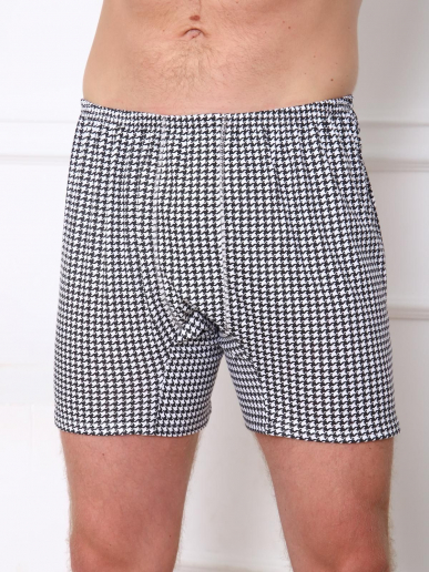 Боксеры мужские Танграм / серый