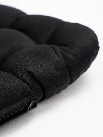 Подушка в автомобиль с гречневой лузгой арт. APG25 / Черный