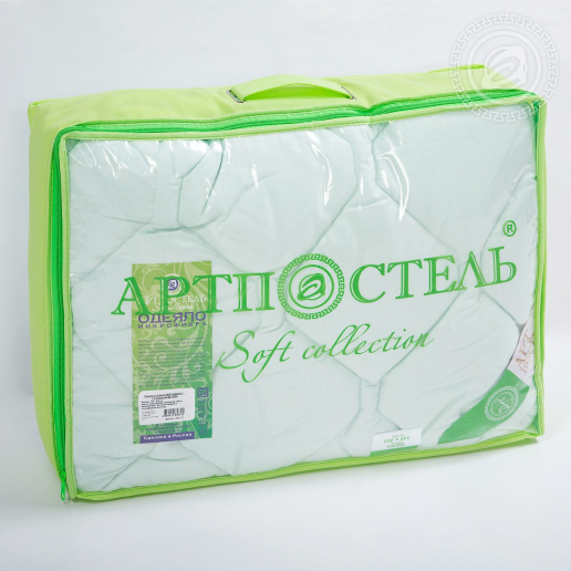 Одеяло "Бамбук" микрофибра всесезонное // Soft Collection