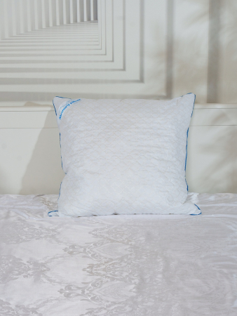 Подушка ортопедическая с латексной крошкой / Белая