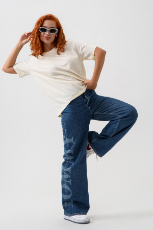 Футболка унисекс 8471/4 / молочный