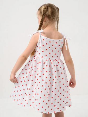 Детский сарафан "Аленушка" / Белый