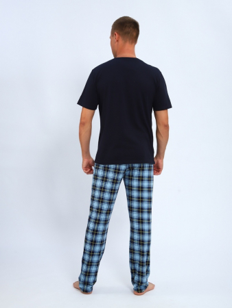 Мужской костюм Будильник 813 / Синий