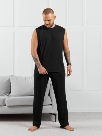 Брюки мужские Алессандро-3 / чёрный