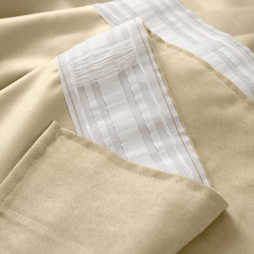 Комплект штор "Волшебная Ночь" Канвас /  Шампань