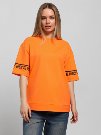 Женская футболка Терри-2 / оранжевая