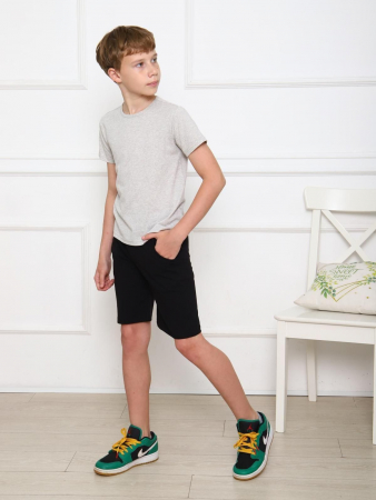 Шорты детские Букварик / черный