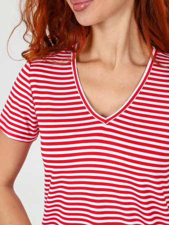 Женская футболка Лимона / Красный