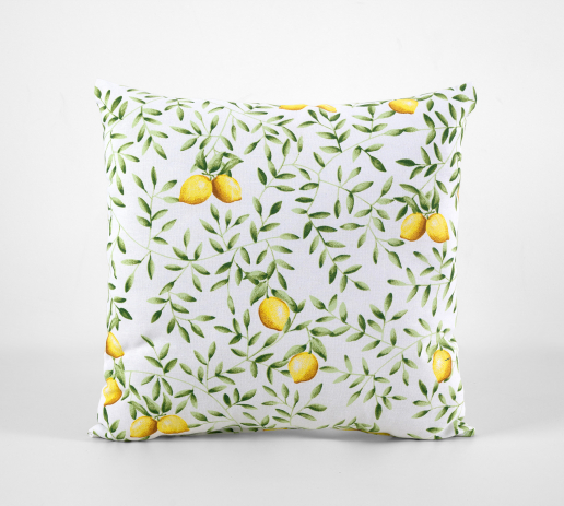 Подушка декоративная рогожка / Дары 1