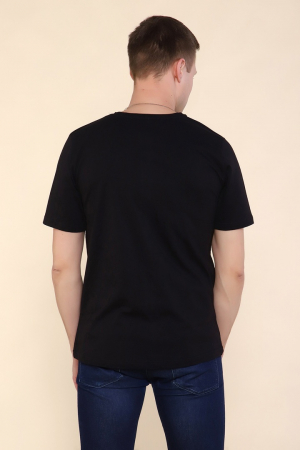 Мужская футболка Тату Дракона-3 2223 / Черный