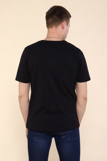 Мужская футболка Тату Дракона-3 2223 / Черный