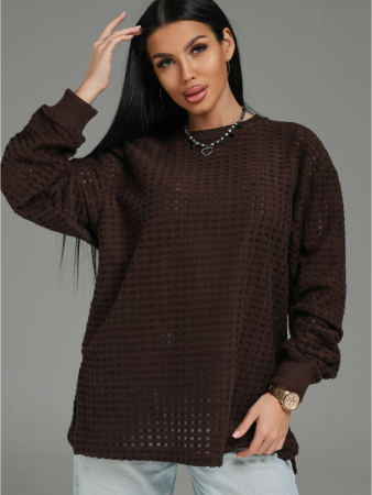 Женский свитшот Фрэнсис / Шоколад