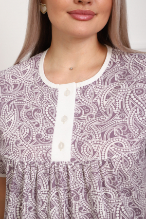 Женская сорочка 18063 / какао