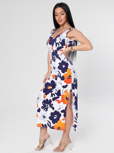 Платье женское Мабель / оранжевый