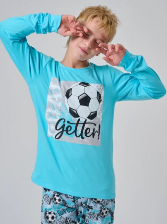 Детская пижама "Мяч" длинный рукав