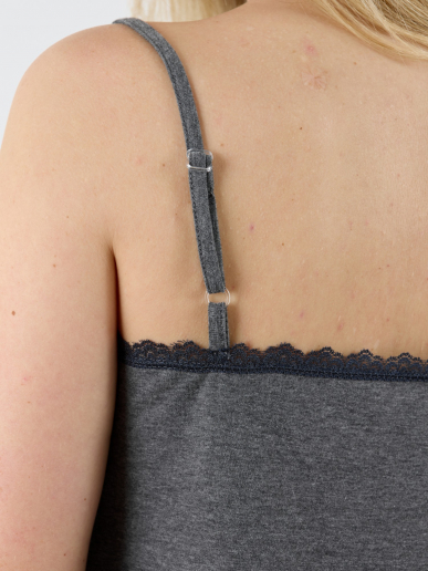 Женская пижама Рива-2 / тёмно-серый меланж